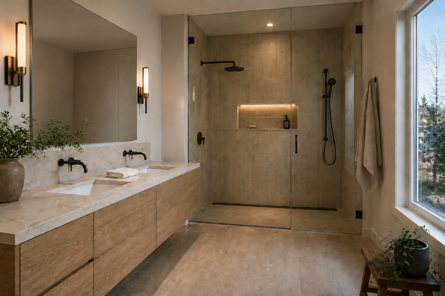 Bathroom Renovations - professional Calgary construction services by PCND