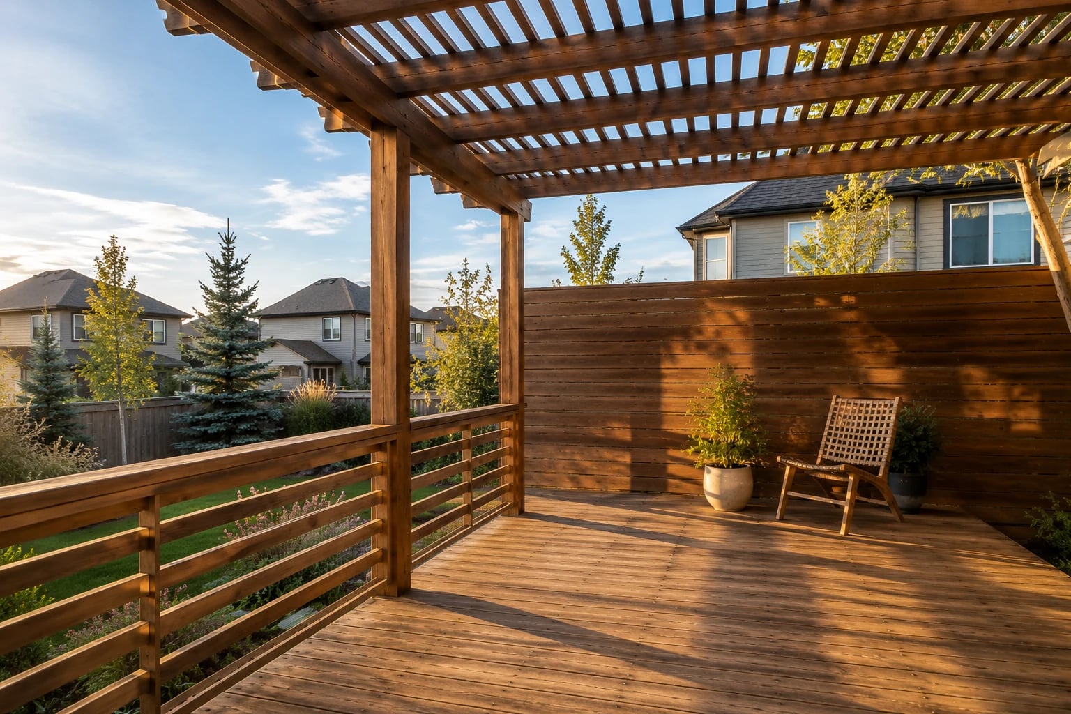Garages, Decks & Fences - professional Calgary construction services by PCND
